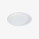 Plato fibra cartón biodegradable 1000 unid 17cm
