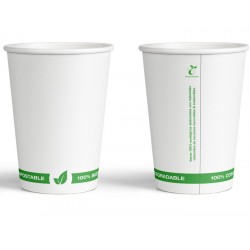 Vaso papel 200 ml BIODEGRADABLE