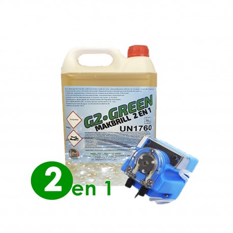 Lavavajillas + Abrillantador máquina 2 en 1, 5L