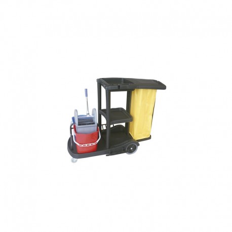 Carro de limpieza profesional completo