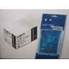 Guantes látex flocado bicolor caja de 144 unidades