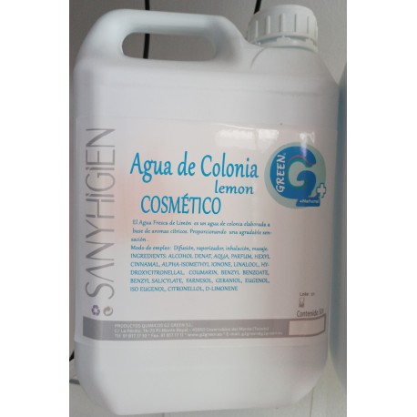 Agua de colonia Sanyhigien 5 Litros