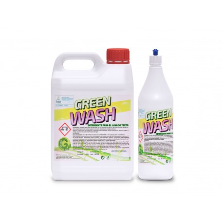 Detergente líquido ecológico para lavado ropa blanca y color 5 L