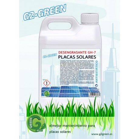 Desengrasante Limpiador Placas Solares 5L