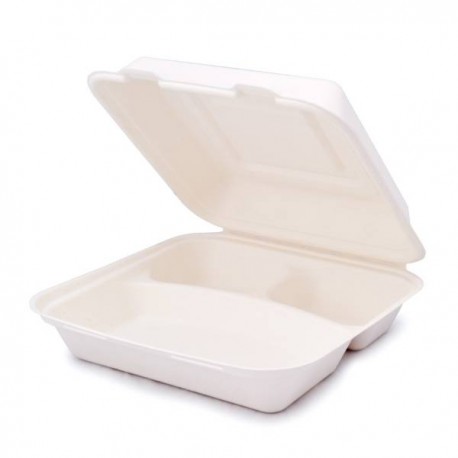 Envase comida fibra 250 unid