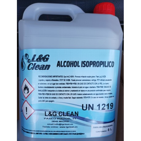 Alcohol Isopropílico 5L